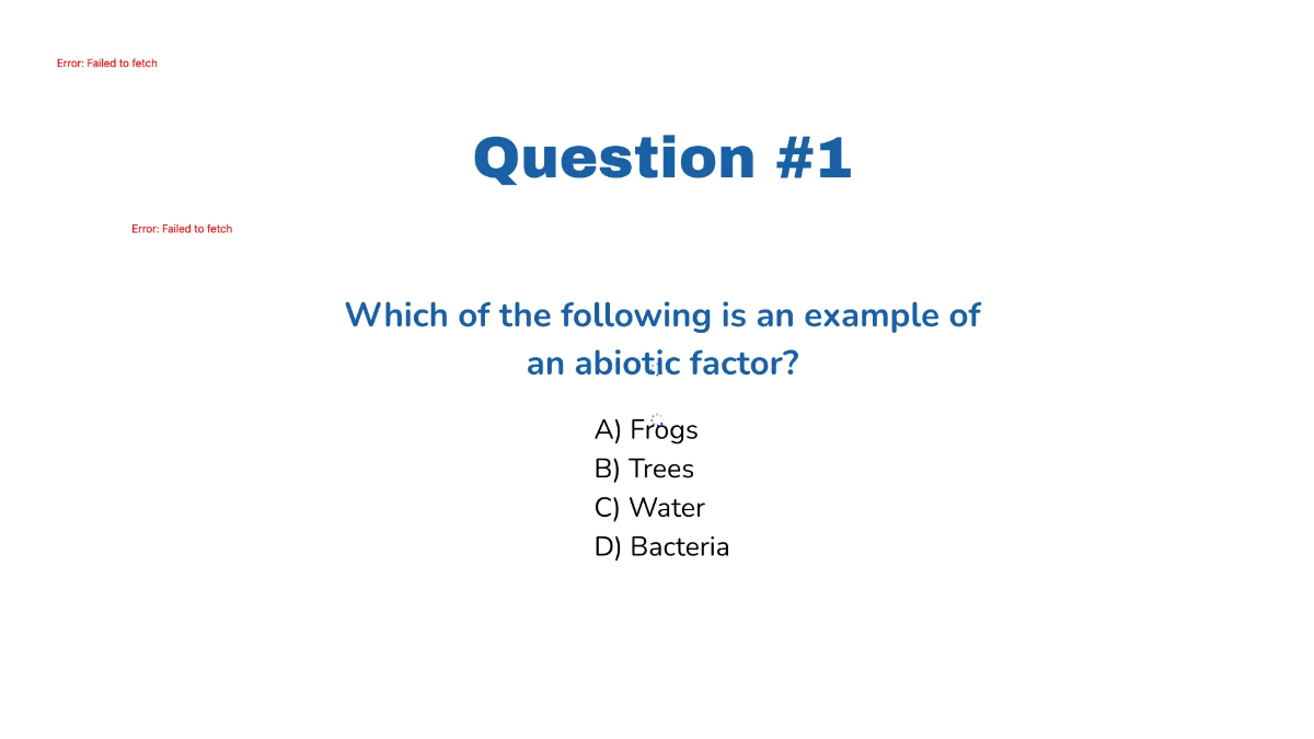 Free Biotic vs. Abiotic Factors Template to Edit Online