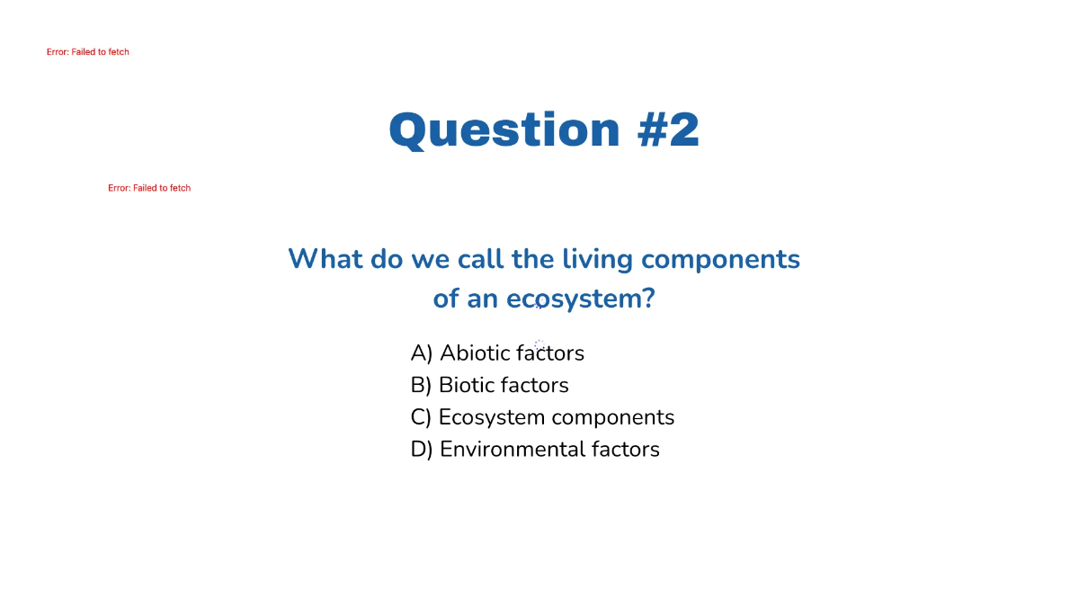 Free Biotic vs. Abiotic Factors Template to Edit Online