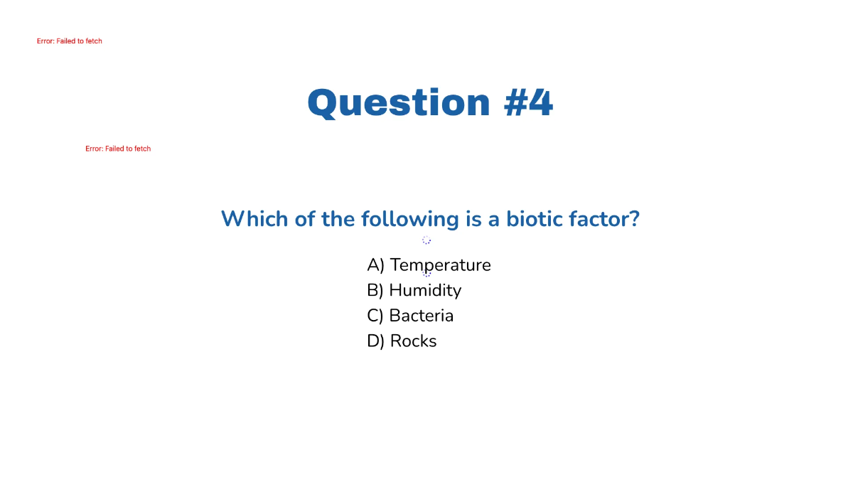 Free Biotic vs. Abiotic Factors Template to Edit Online