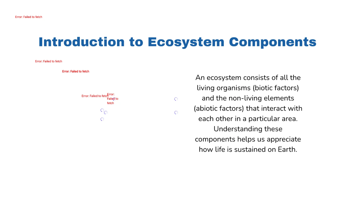 Free Biotic vs. Abiotic Factors Template to Edit Online
