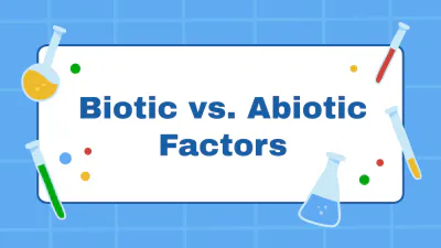 Free Biotic vs. Abiotic Factors to Edit Online