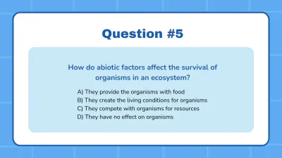 Free Biotic vs. Abiotic Factors to Edit Online