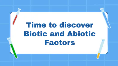 Free Biotic vs. Abiotic Factors to Edit Online