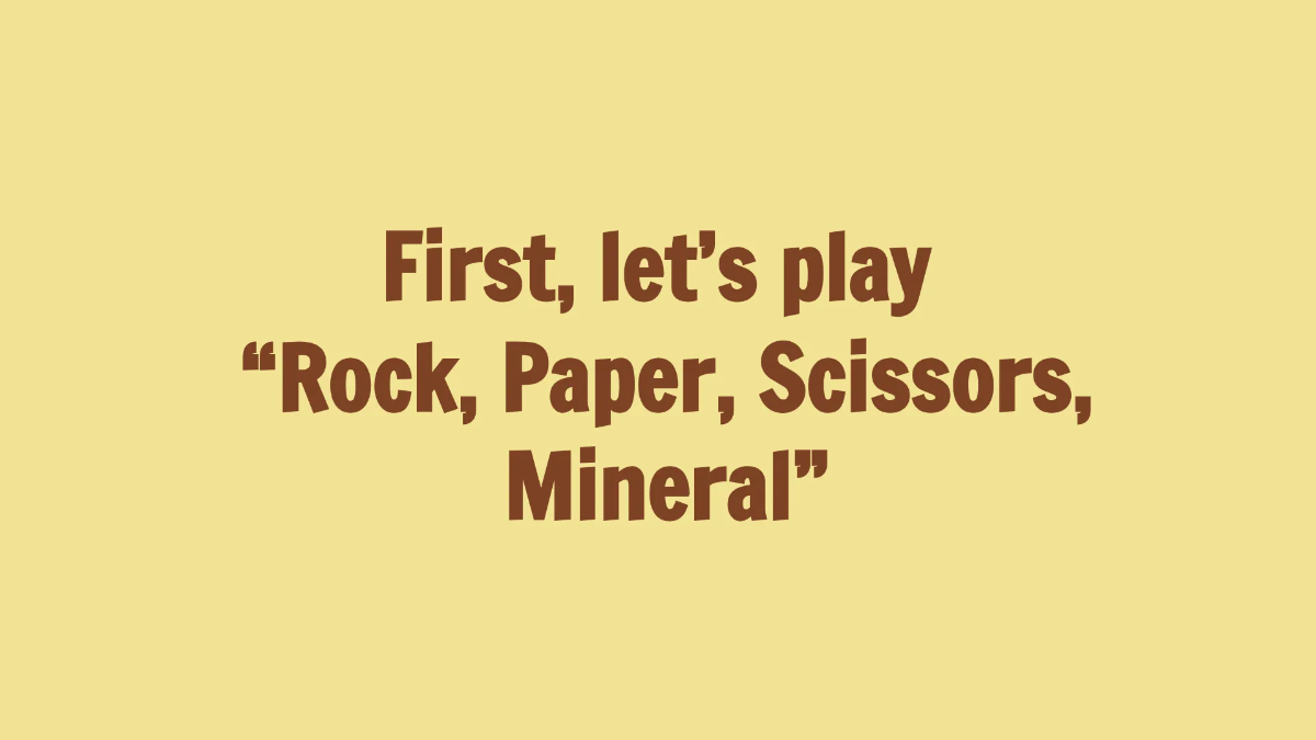 Free Rocks and Minerals Template to Edit Online