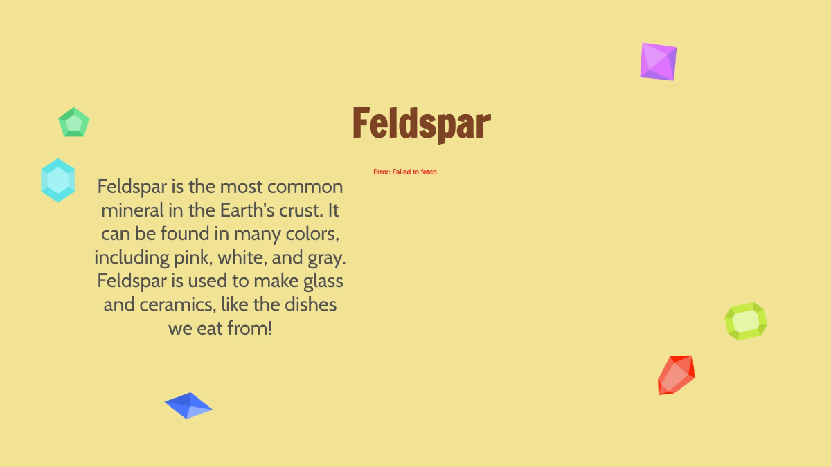 Free Rocks and Minerals Template to Edit Online