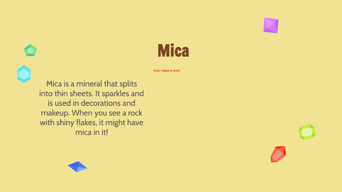 Free Rocks and Minerals Template to Edit Online