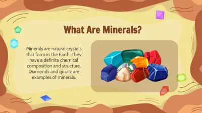 Free Rocks and Minerals to Edit Online