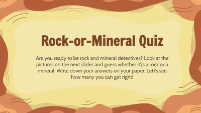Free Rocks and Minerals to Edit Online