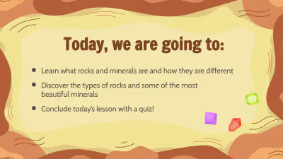 Free Rocks and Minerals to Edit Online