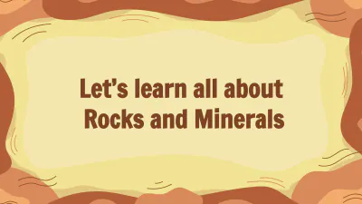 Free Rocks and Minerals to Edit Online