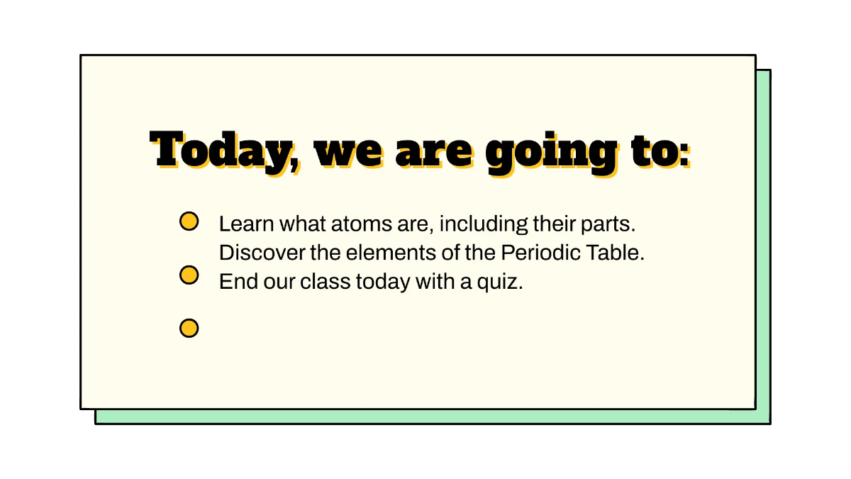 Free Atoms and Elements Template to Edit Online