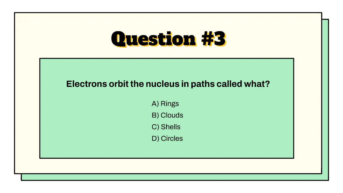 Free Atoms and Elements Template to Edit Online