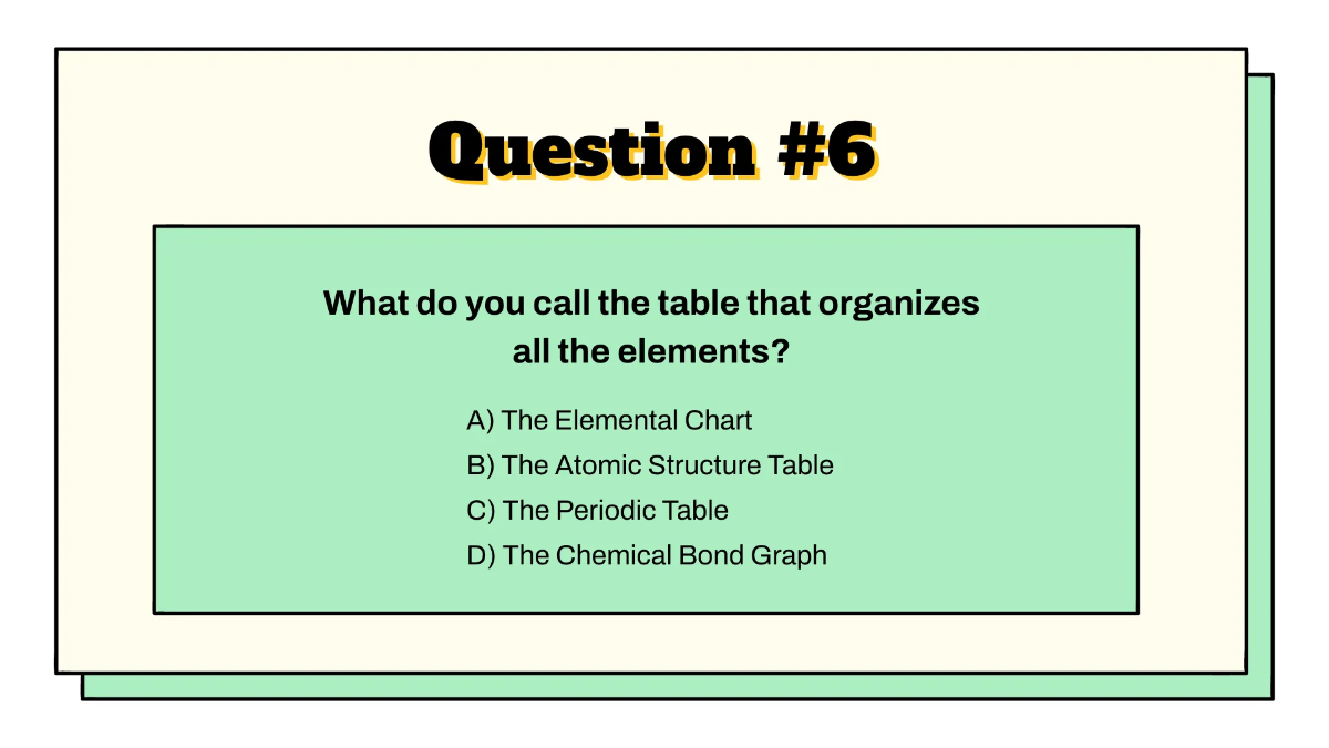 Free Atoms and Elements Template to Edit Online