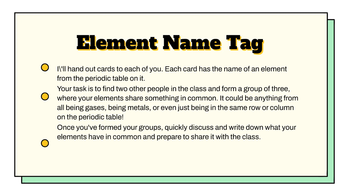 Free Atoms and Elements Template to Edit Online