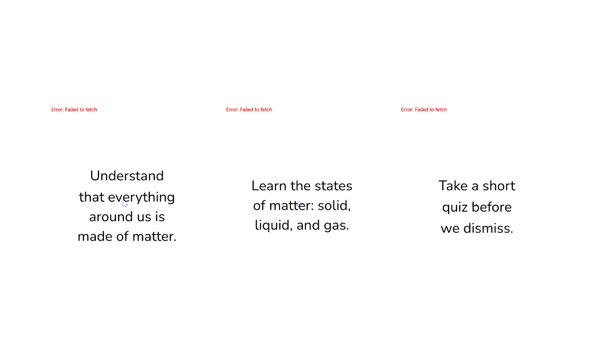 Free States of Matter Template to Edit Online