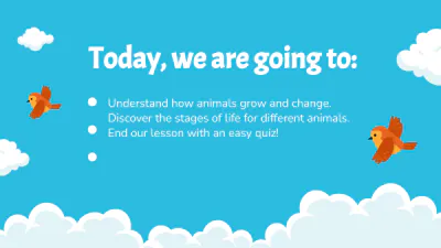 Free Different Animals' Life Cycles to Edit Online