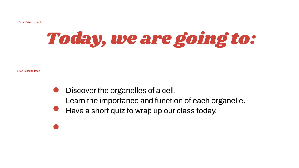 Free Cell Organelles Template to Edit Online