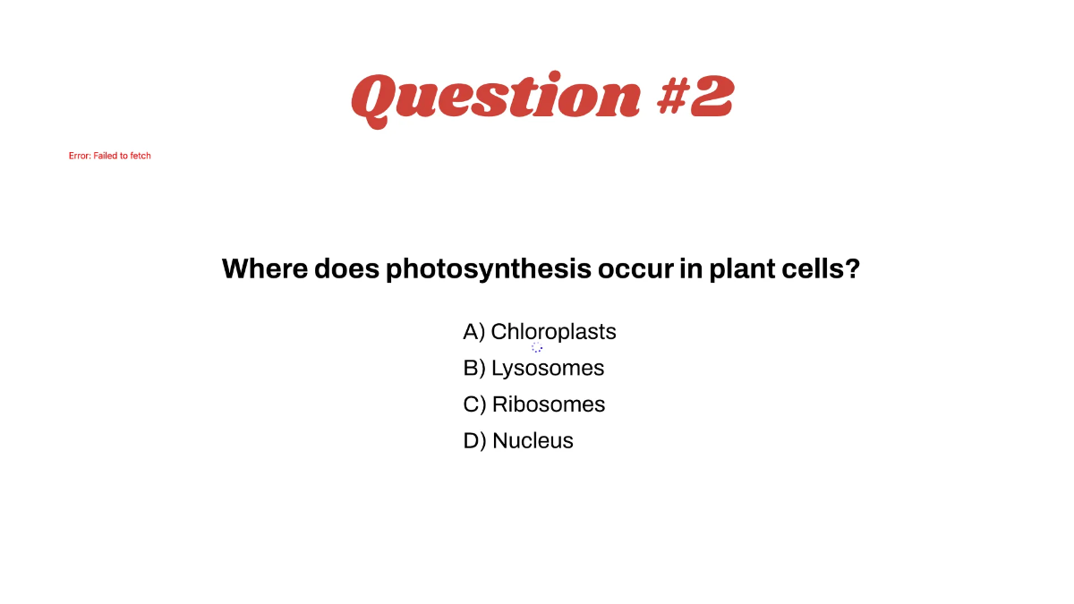 Free Cell Organelles Template to Edit Online