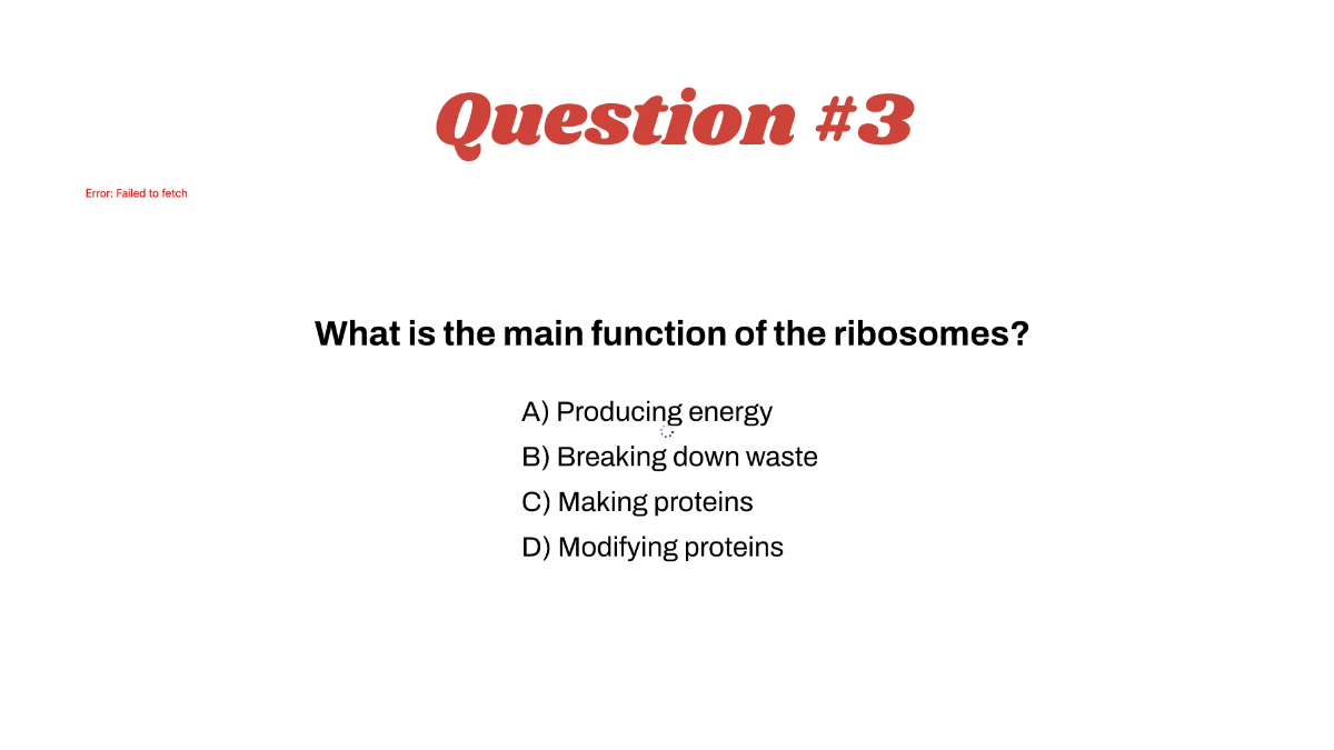 Free Cell Organelles Template to Edit Online