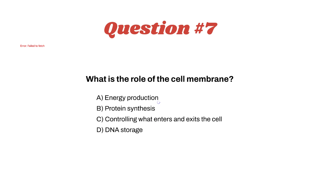 Free Cell Organelles Template to Edit Online