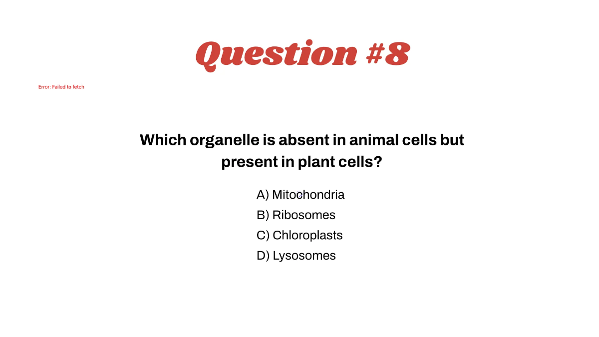 Free Cell Organelles Template to Edit Online