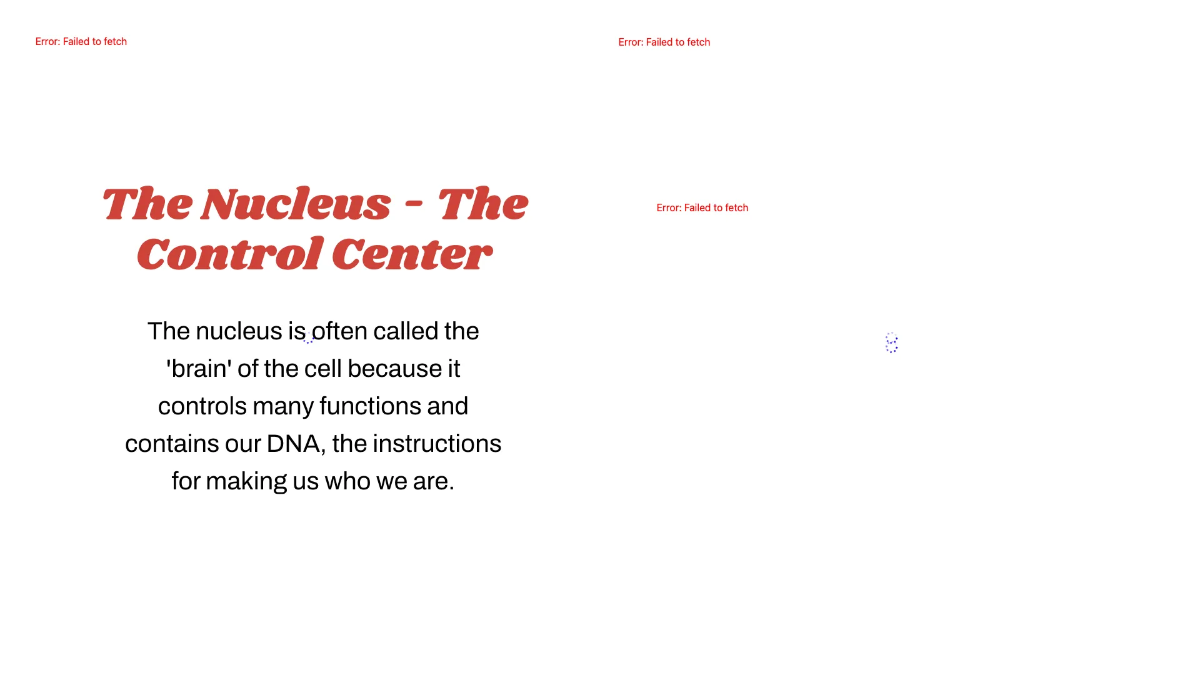 Free Cell Organelles Template to Edit Online