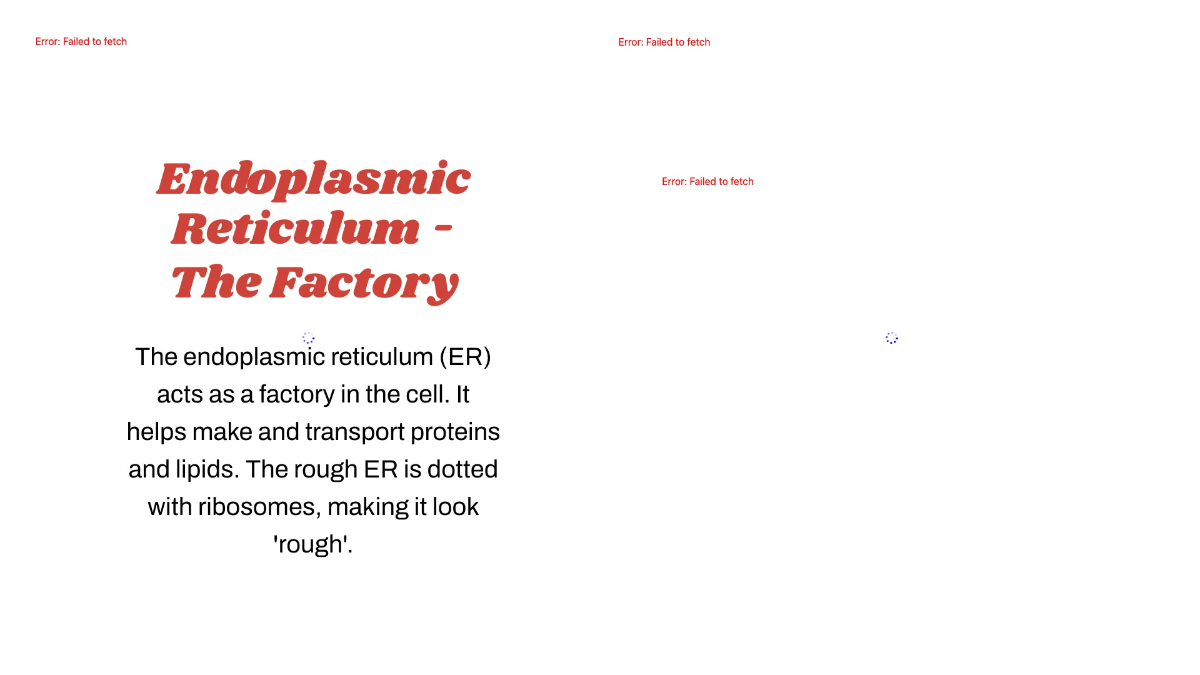 Free Cell Organelles Template to Edit Online