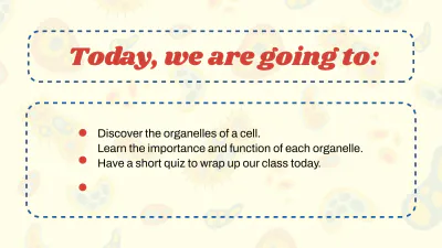 Free Cell Organelles to Edit Online