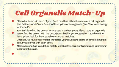 Free Cell Organelles to Edit Online