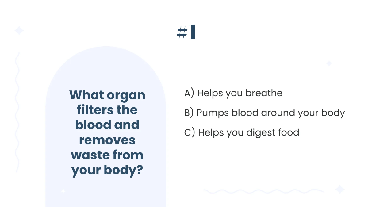 Free Human Organs and Their Functions Template to Edit Online