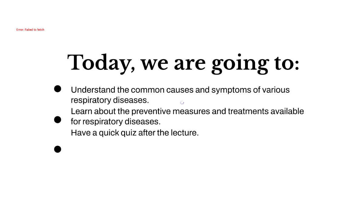 Free Respiratory Diseases Template to Edit Online