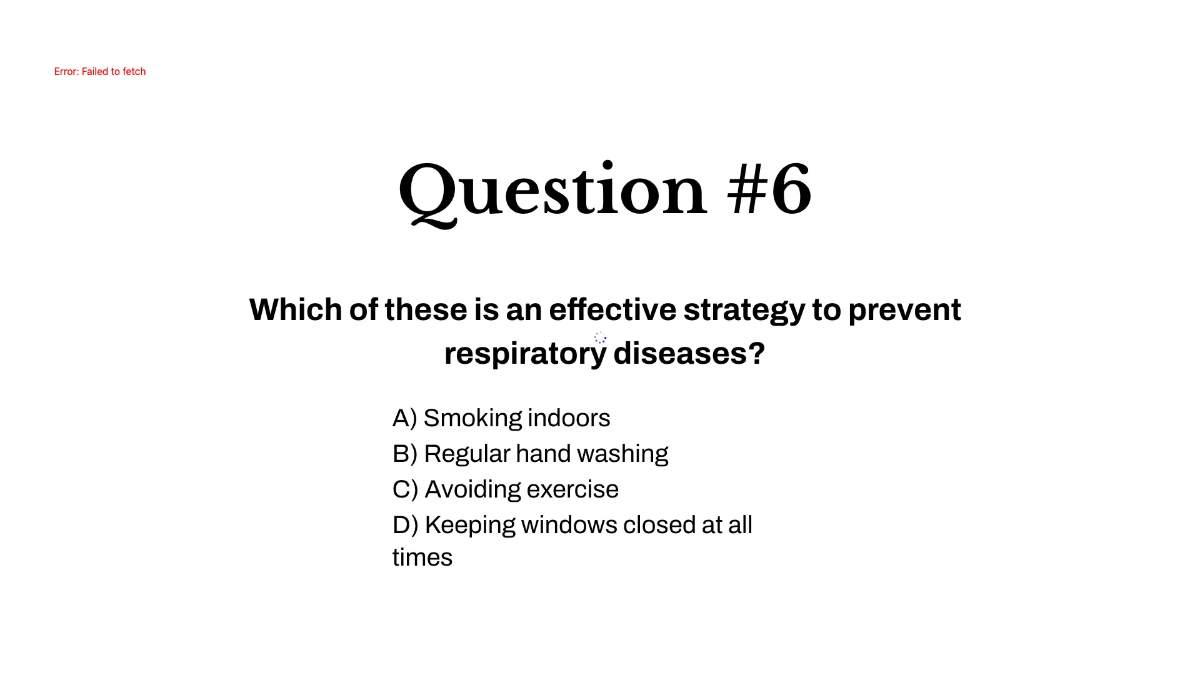 Free Respiratory Diseases Template to Edit Online