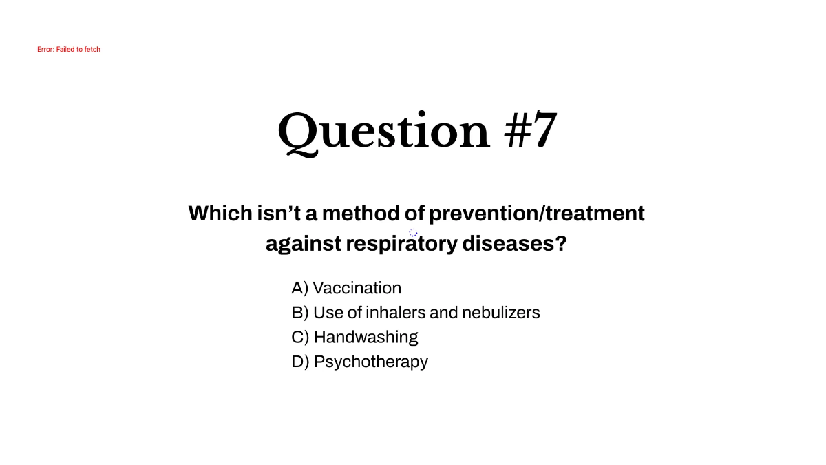 Free Respiratory Diseases Template to Edit Online