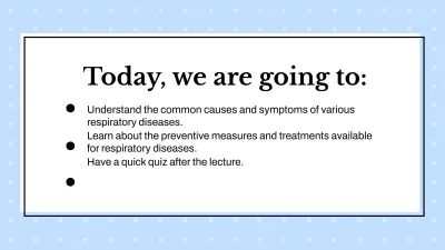 Free Respiratory Diseases to Edit Online