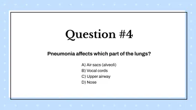 Free Respiratory Diseases to Edit Online