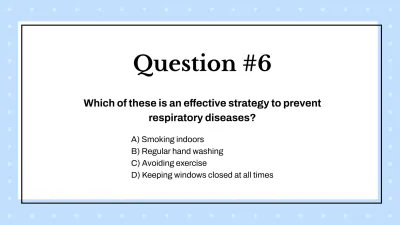 Free Respiratory Diseases to Edit Online