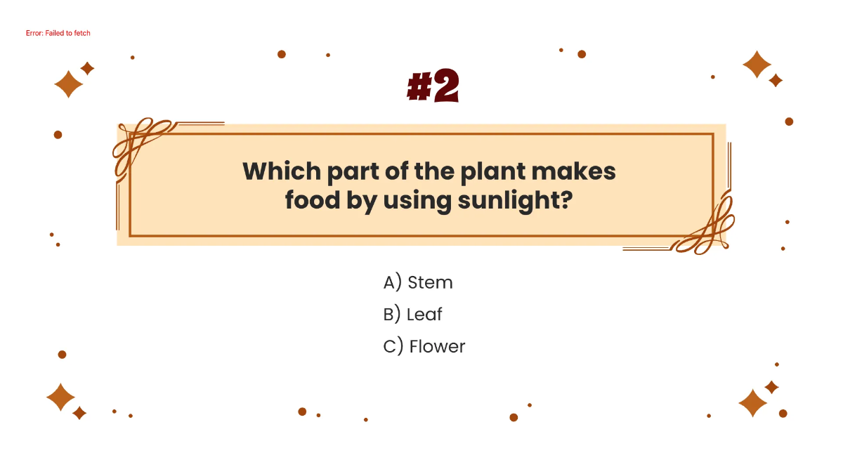 Free Identify Plant Parts and Their Functions Template to Edit Online