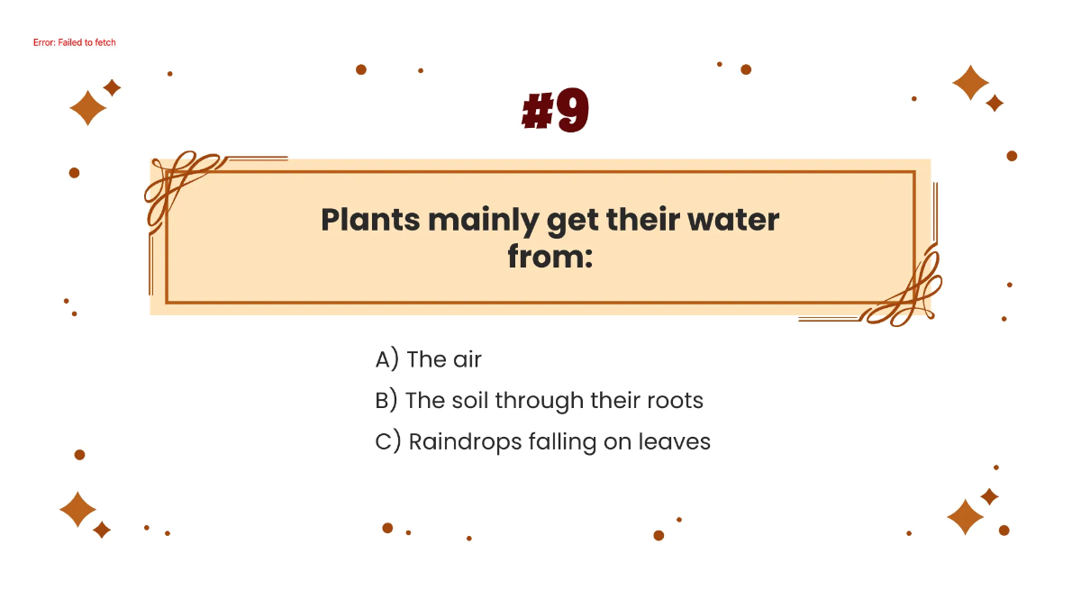 Free Identify Plant Parts and Their Functions Template to Edit Online