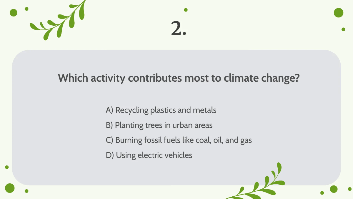 Free Climate Change and Global Warming Template to Edit Online
