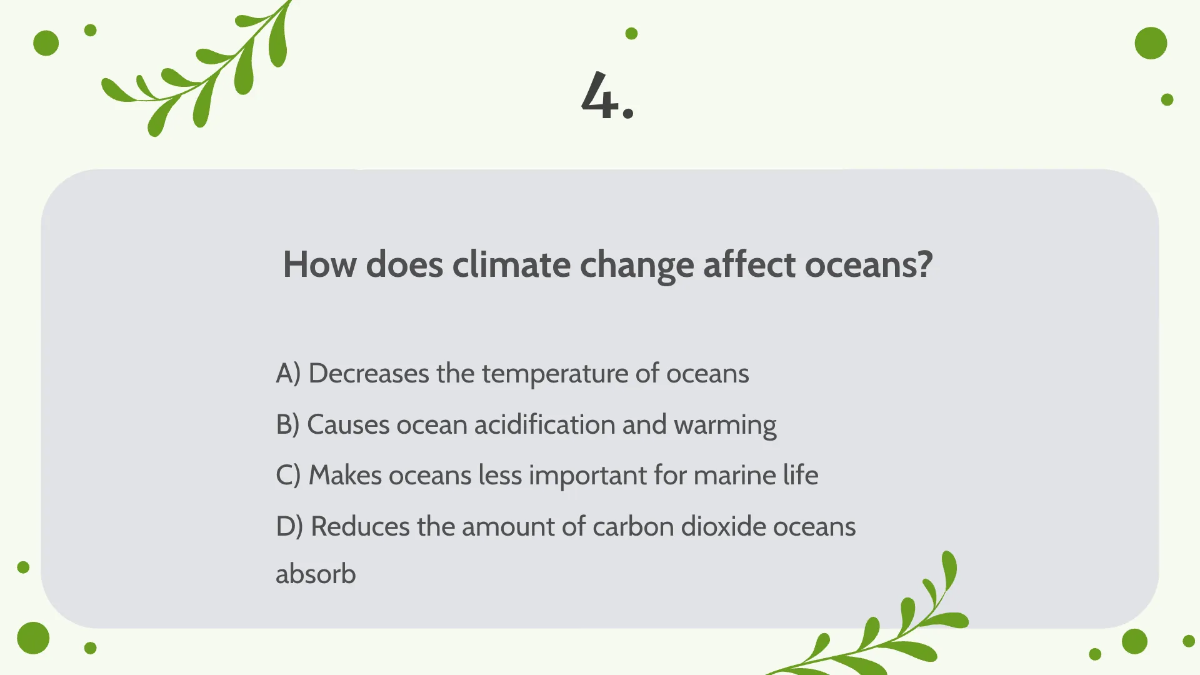 Free Climate Change and Global Warming Template to Edit Online