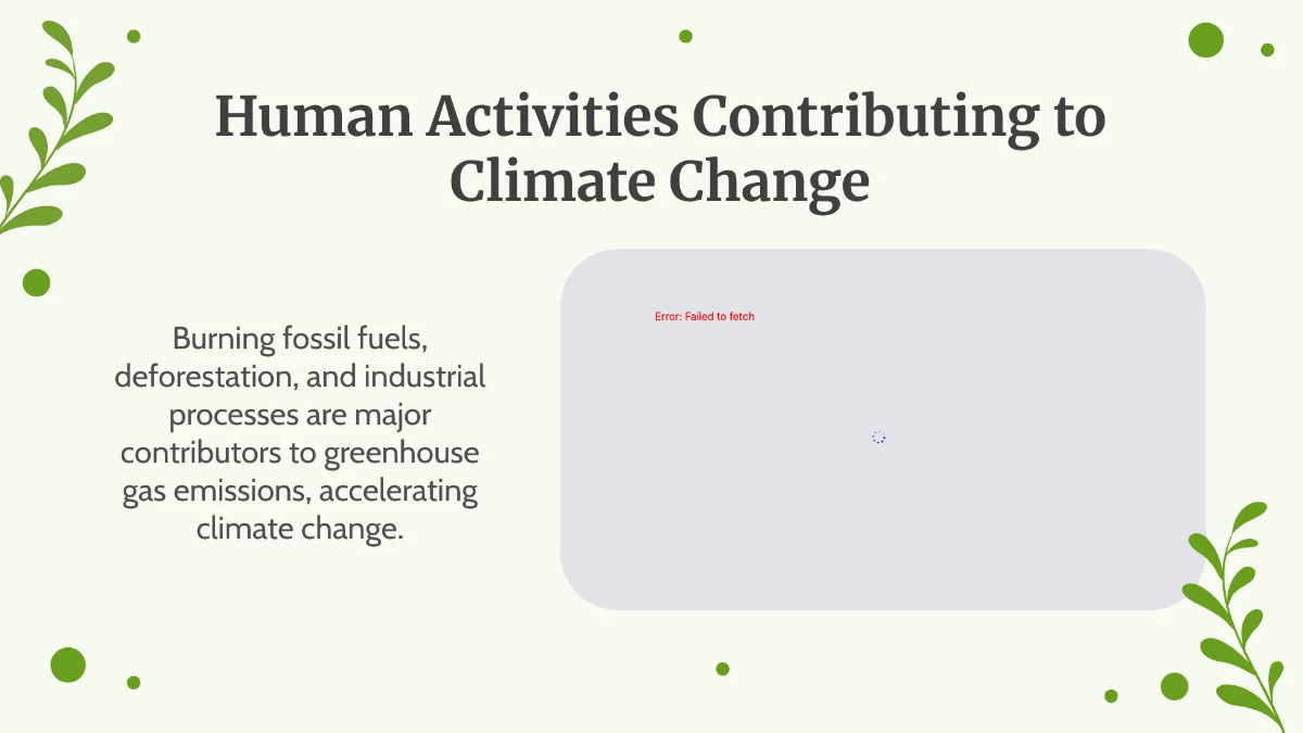 Free Climate Change and Global Warming Template to Edit Online