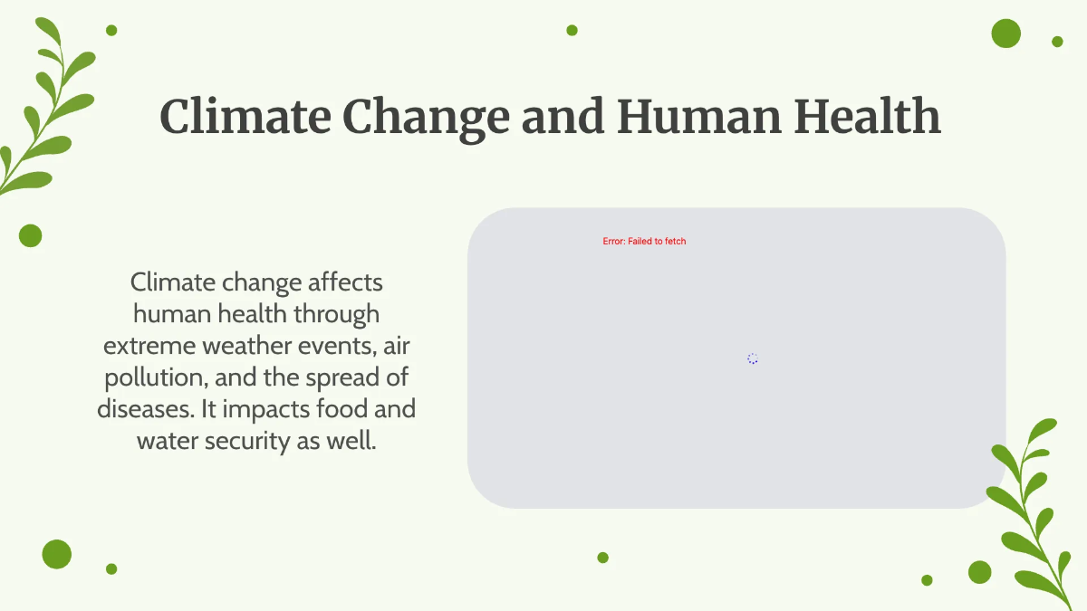 Free Climate Change and Global Warming Template to Edit Online