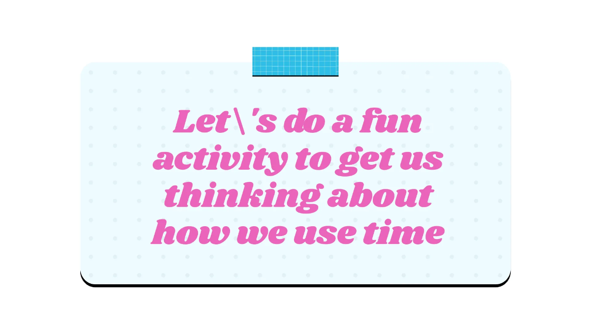 Free Units of Time Template to Edit Online