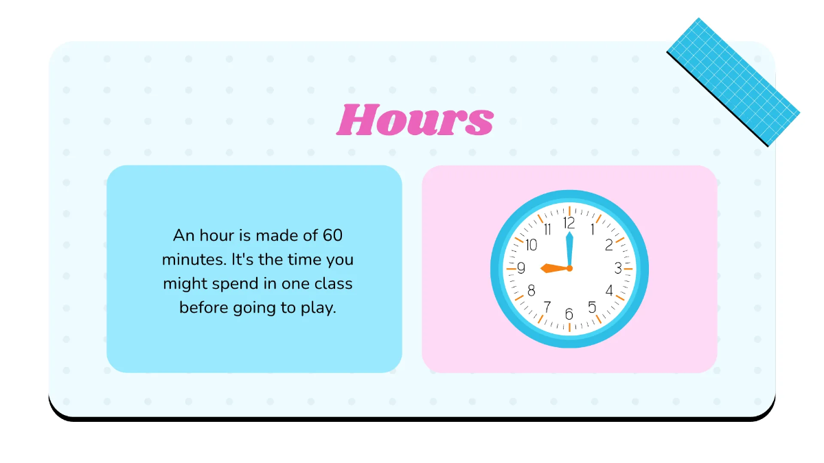 Free Units of Time Template to Edit Online