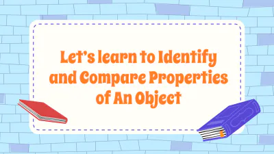 Free Identify and Compare Properties of An Object to Edit Online