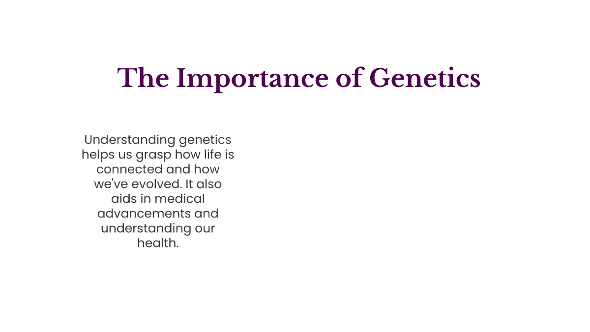 Free Genetic Variation and Inheritance Template to Edit Online