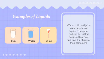 Free Identify Solids, Liquids, and Gases to Edit Online