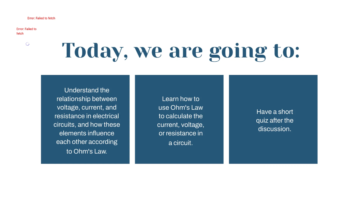 Free Ohm's Law Template to Edit Online