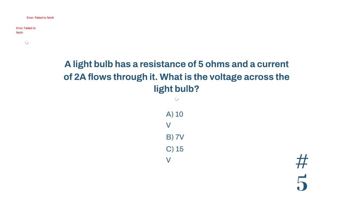 Free Ohm's Law Template to Edit Online