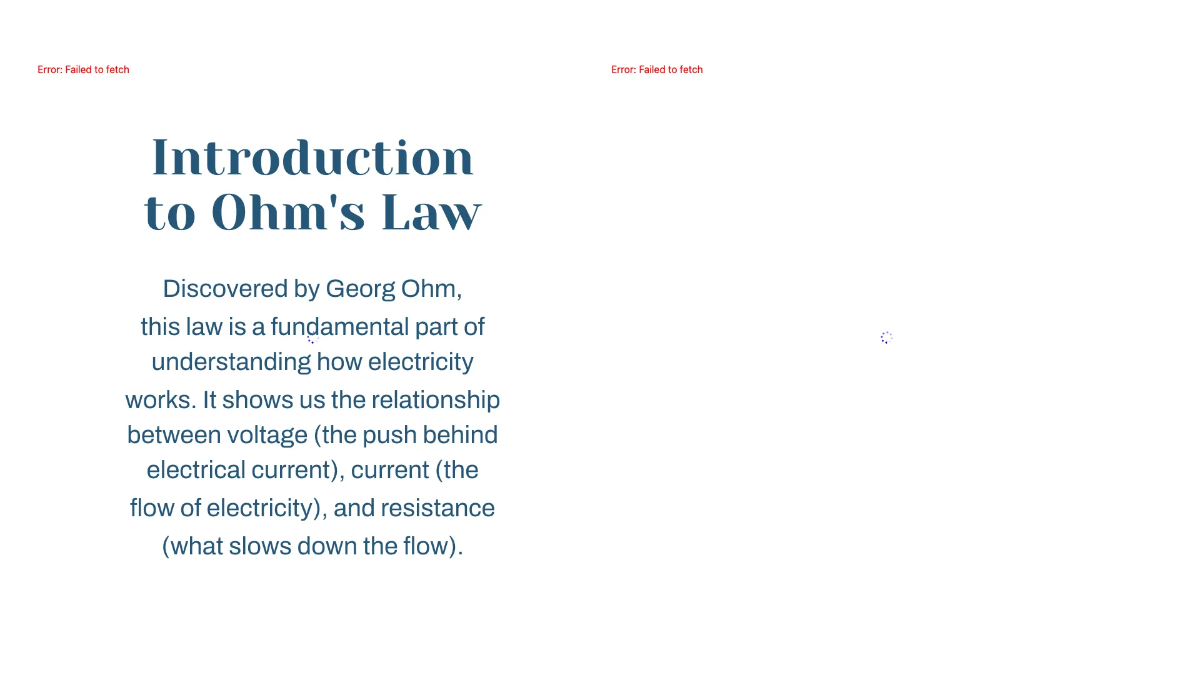 Free Ohm's Law Template to Edit Online